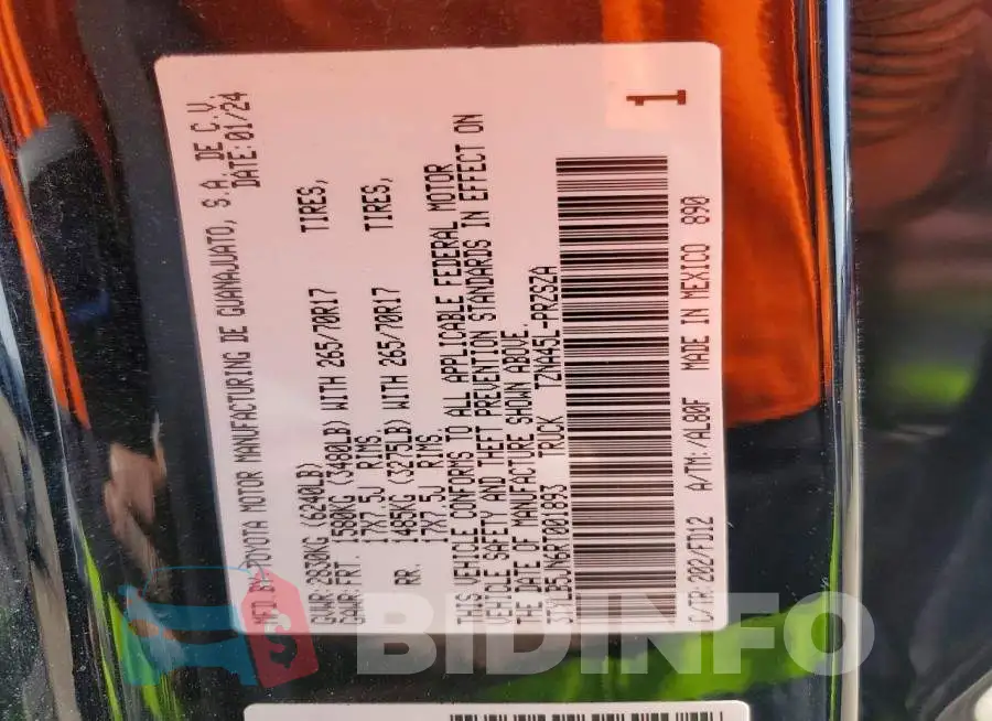 3TYLB5JN6RT001893 Photo# 12