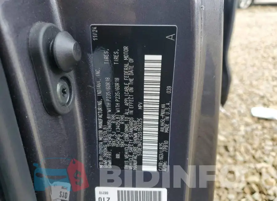 5TDESKFC2SS159325 Photo# 13