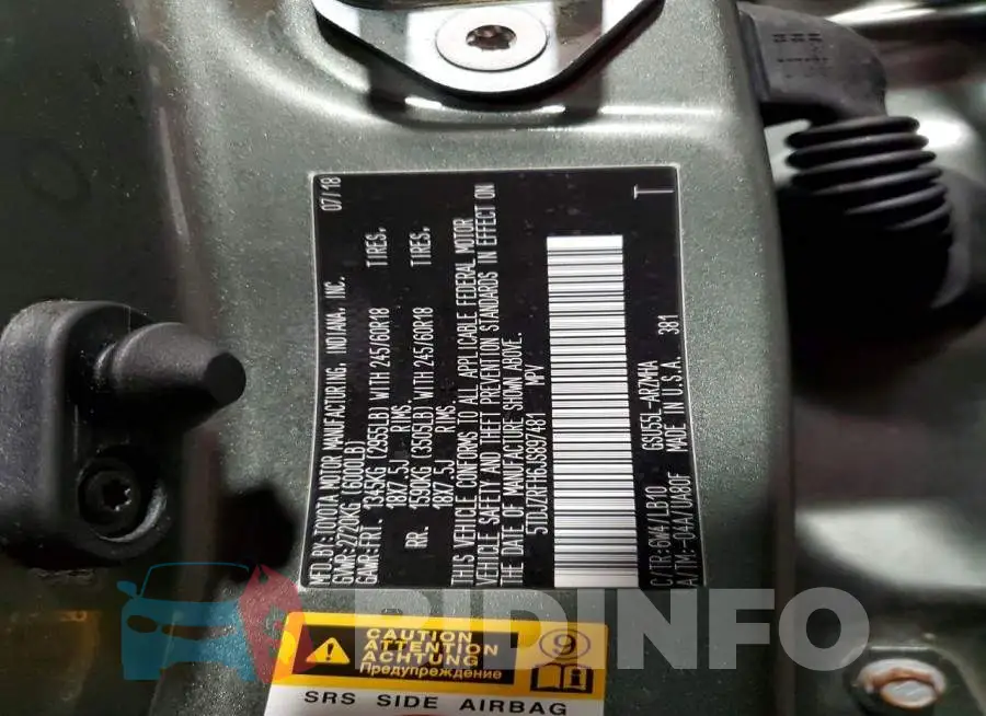 5TDJZRFH6JS897481 Photo# 13