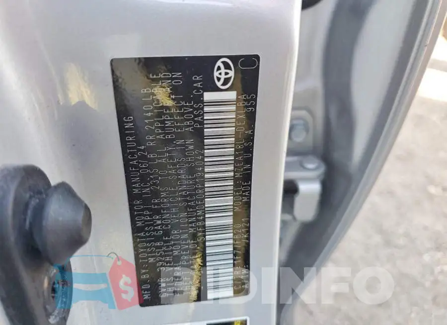 5YFB4MDE0RP194042 Photo# 12