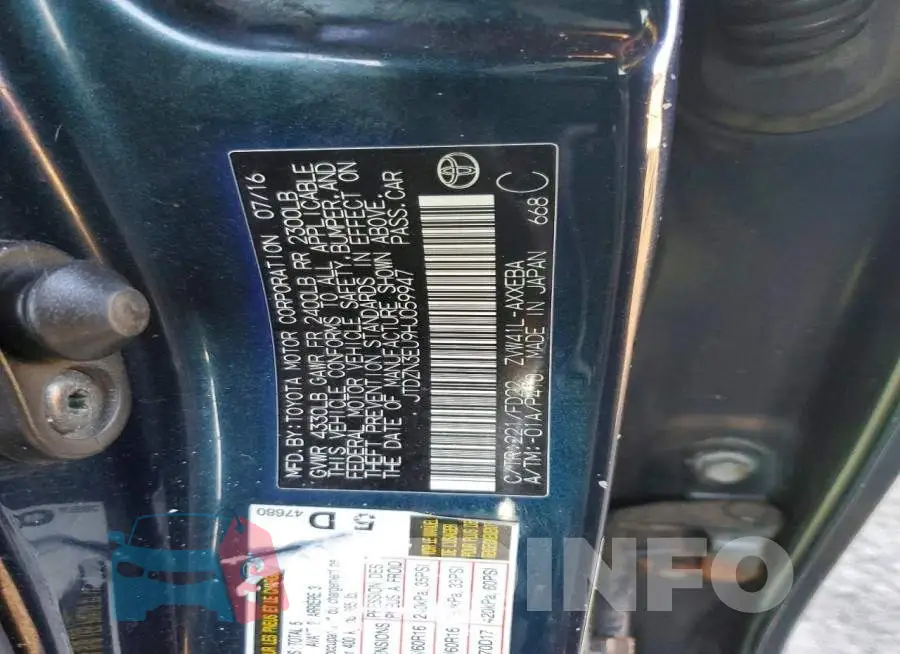 JTDZN3EU9HJ059947 Photo# 13