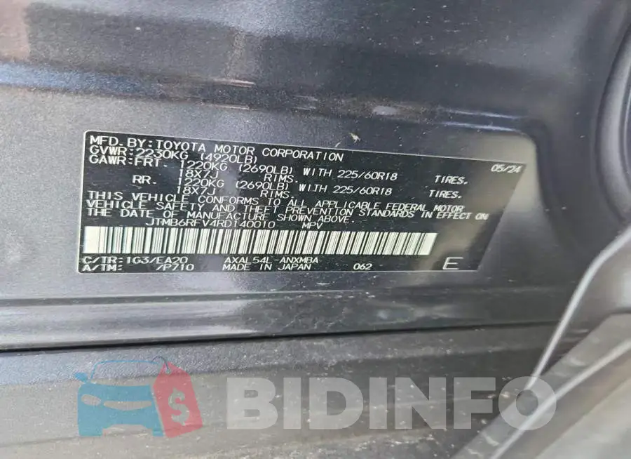 JTMB6RFV4RD140010 Photo# 12