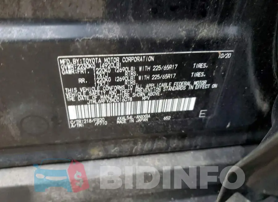 JTML6RFV3MD016078 Photo# 13