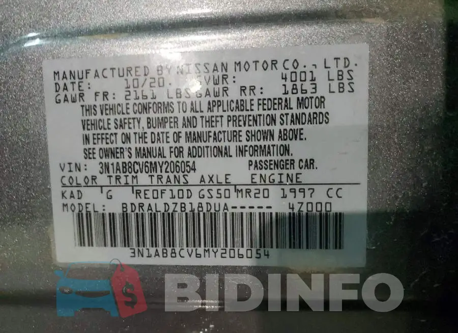 3N1AB8CV6MY206054 Photo# 13
