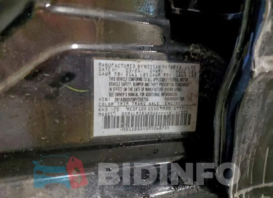 3N1AB8DV5MY268754 Photo# 12