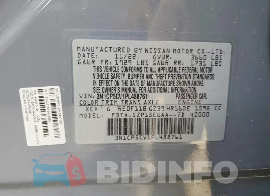 3N1CP5CV1PL488761 Photo# 12