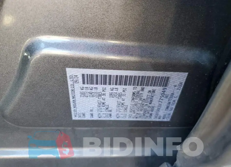 5N1BT3AB3SC775049 Photo# 12