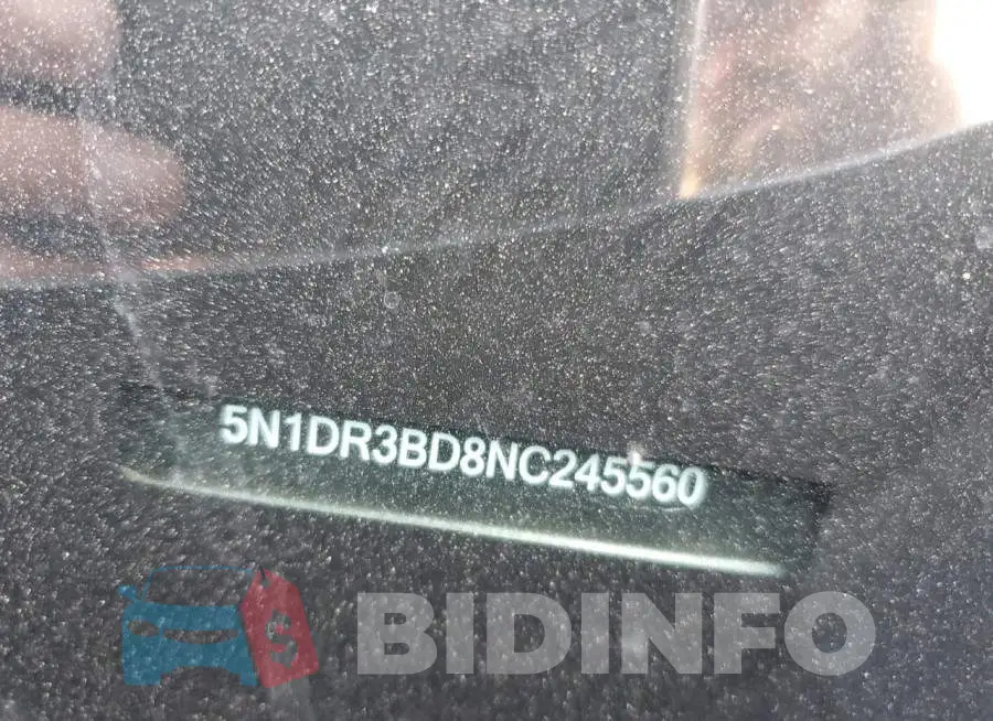 5N1DR3BD8NC245560 Photo# 13