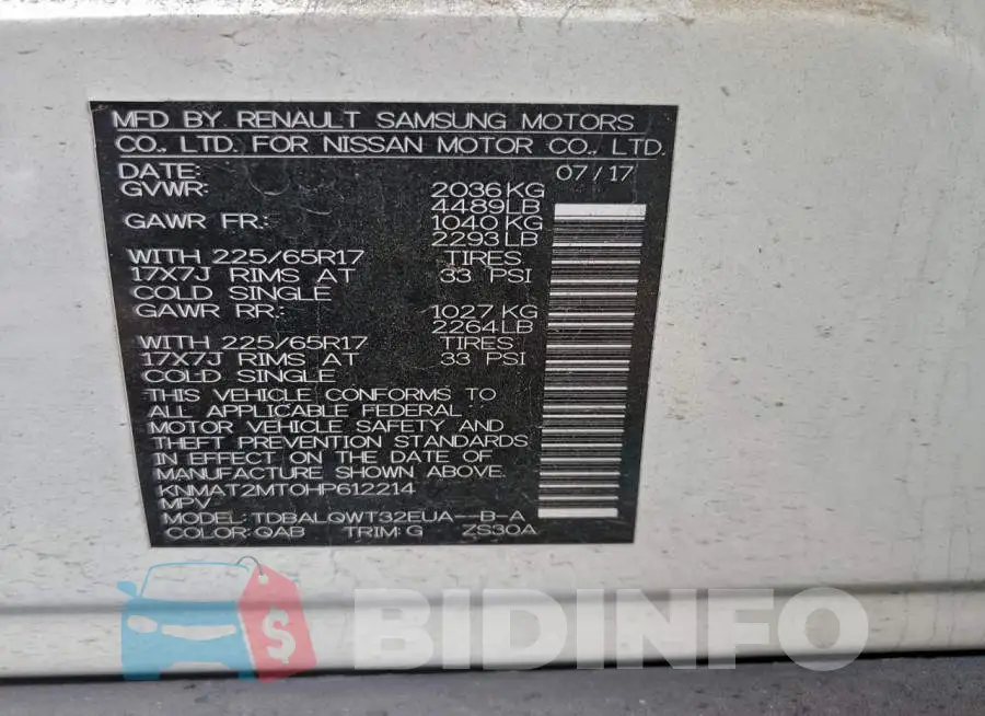 KNMAT2MT0HP612214 Photo# 13