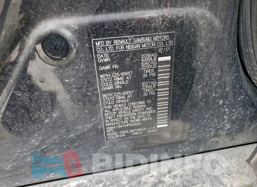 KNMAT2MT1HP612626 Photo# 12