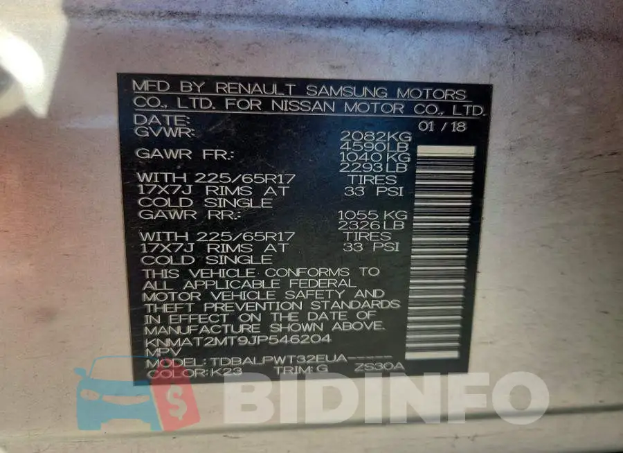 KNMAT2MT9JP546204 Photo# 12