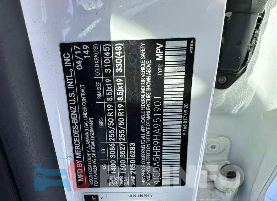 4JGDA5HB9HA951901 Photo# 10