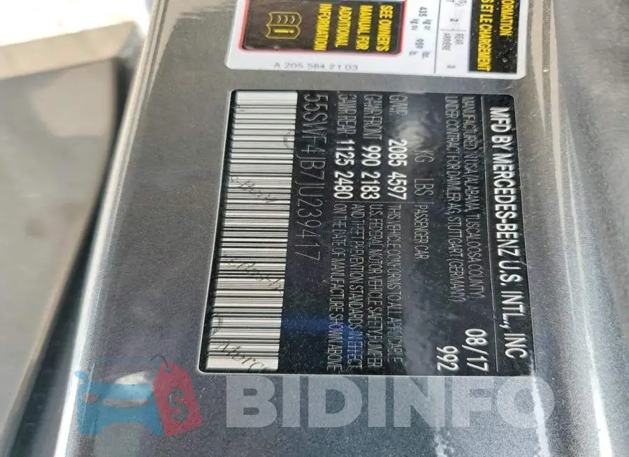 55SWF4JB7JU239417 Photo# 12