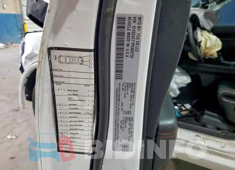 1C4SDJCT1PC602732 Photo# 14