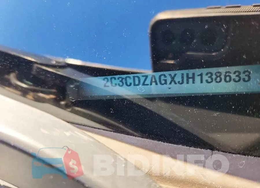 2C3CDZAGXJH138633 Photo# 12