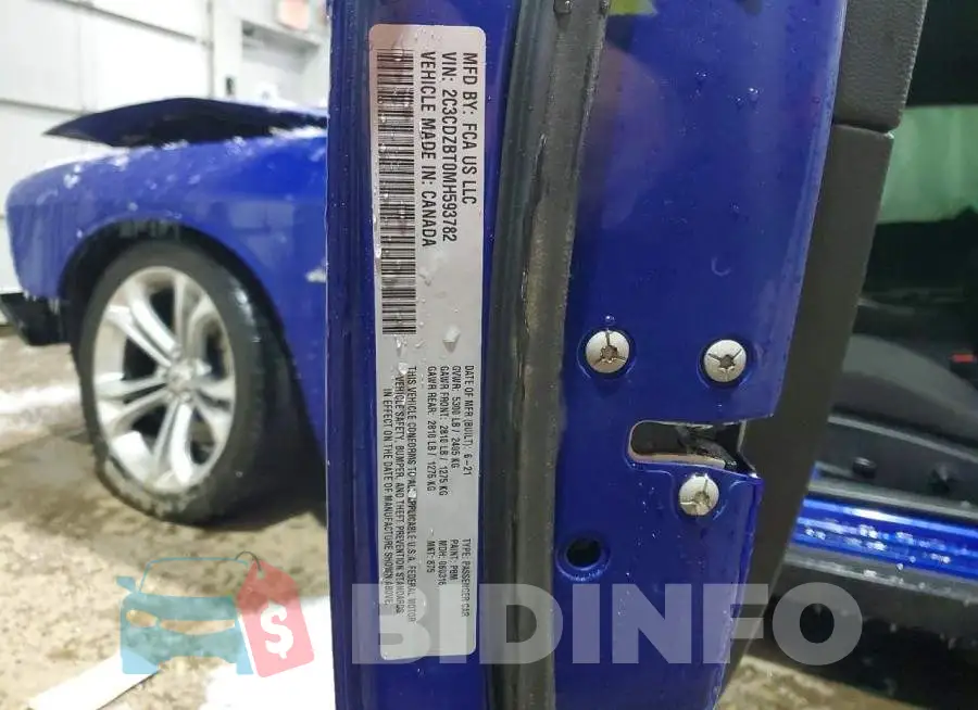 2C3CDZBT0MH593782 Photo# 13