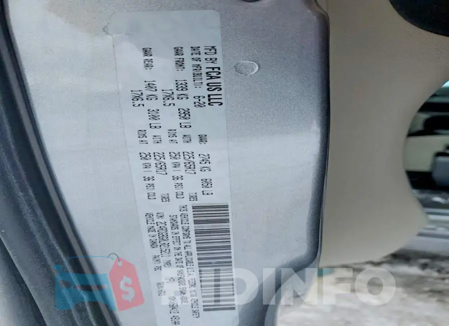 2C4RDGBG0LR215211 Photo# 13