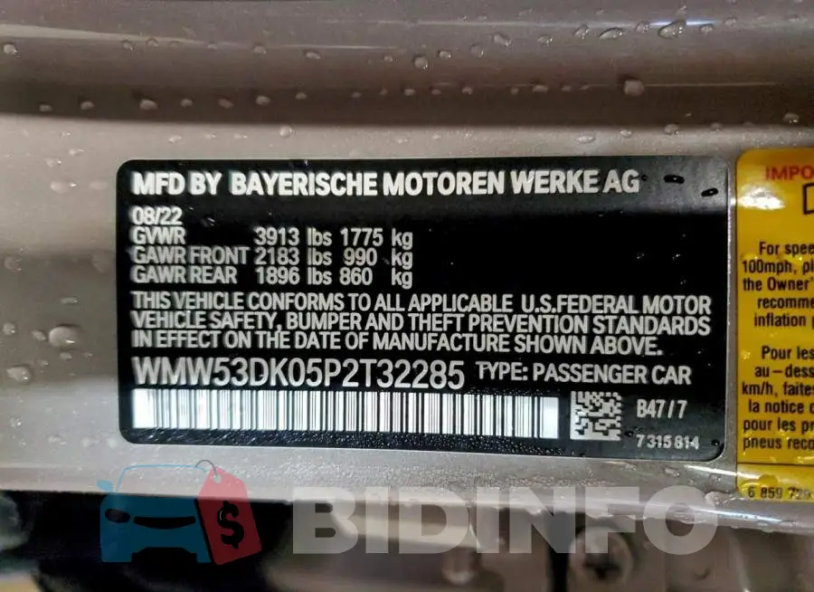 WMW53DK05P2T32285 Photo# 13