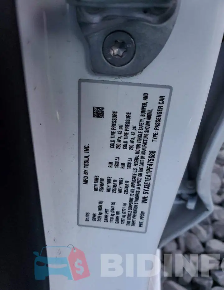 5YJ3E1EA1PF475688 Photo# 12