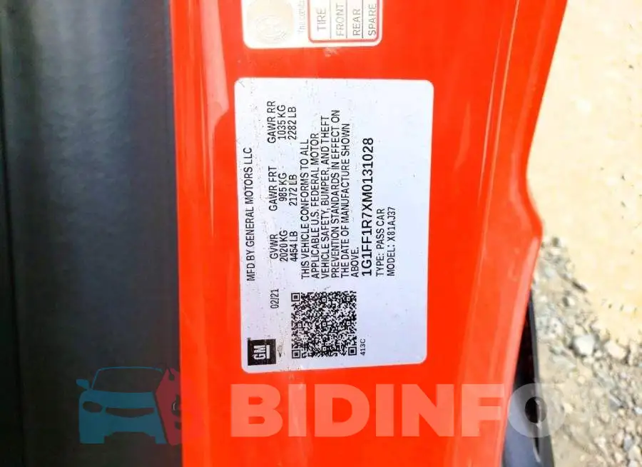 1G1FF1R7XM0131028 Photo# 12