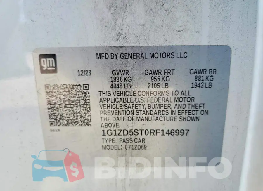 1G1ZD5ST0RF146997 Photo# 12