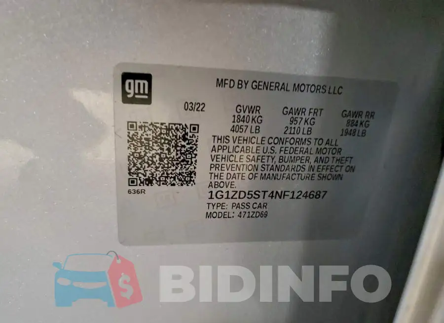 1G1ZD5ST4NF124687 Photo# 12