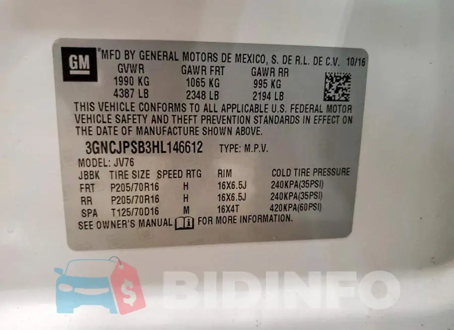 3GNCJPSB3HL146612 Photo# 13