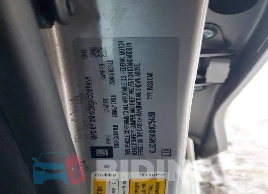 KL8CA6SAXHC754268 Photo# 12