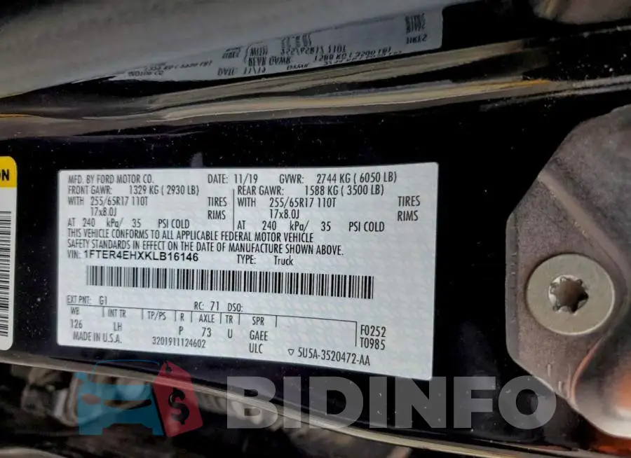 1FTER4EHXKLB16146 Photo# 12