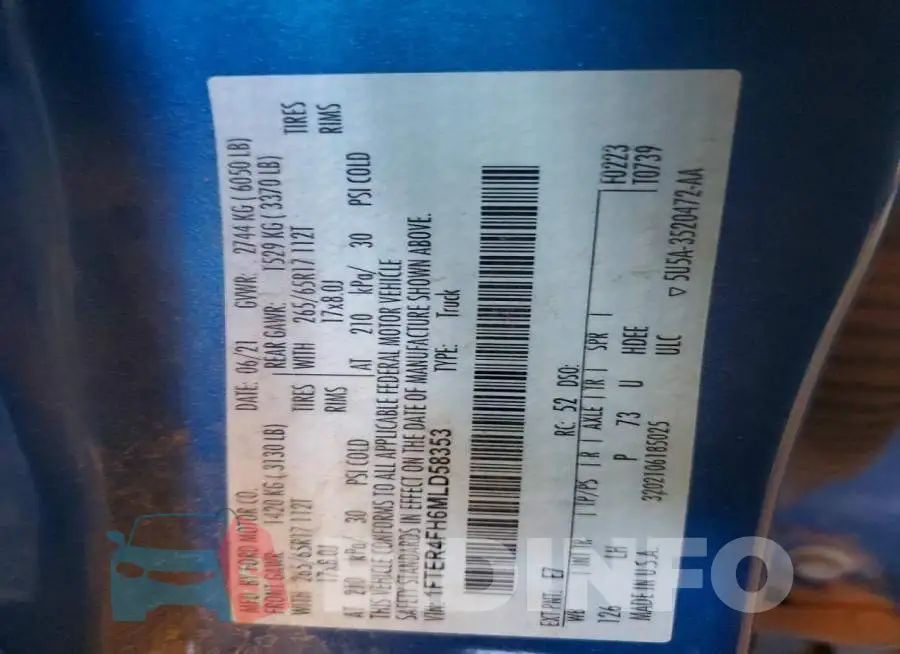 1FTER4FH6MLD58353 Photo# 12