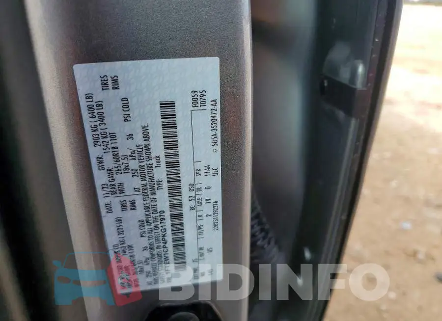 1FTEW1CP4PKG17970 Photo# 12