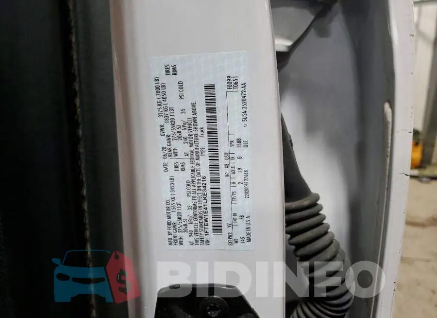 1FTEW1E41LKE34216 Photo# 14