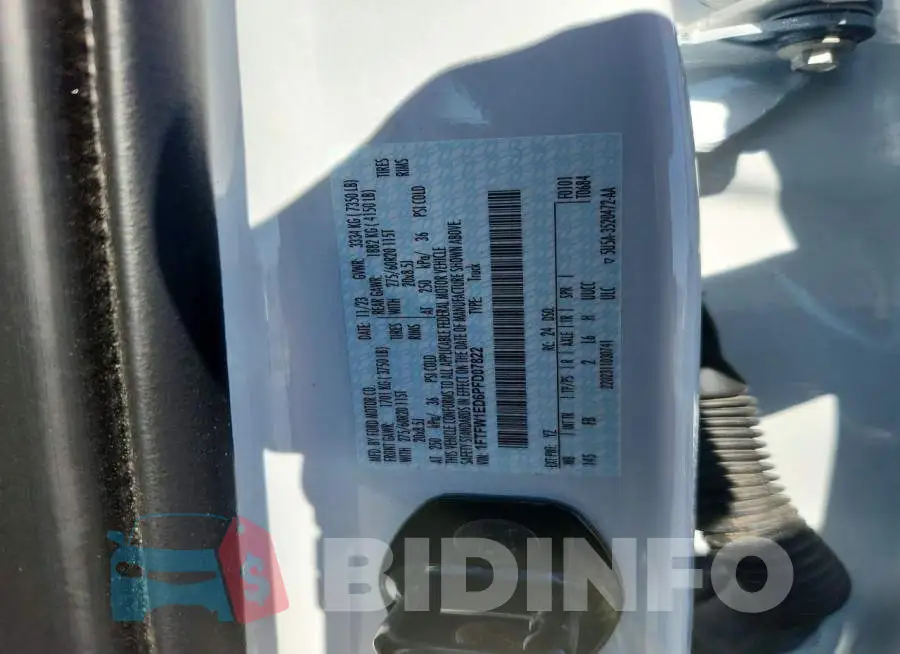 1FTFW1ED6PFD07822 Photo# 12