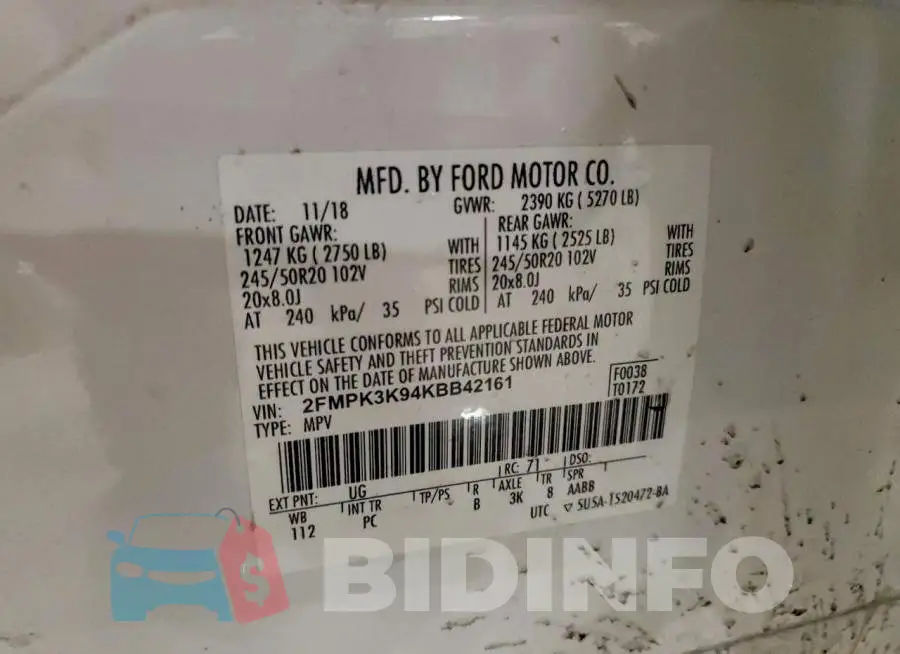 2FMPK3K94KBB42161 Photo# 13