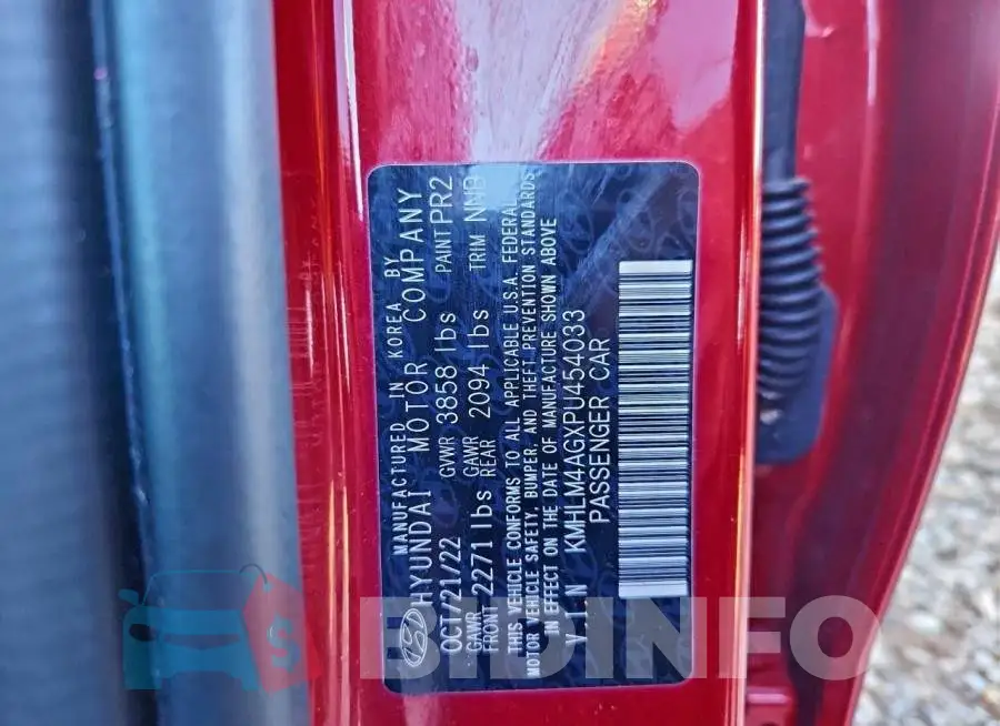 KMHLM4AGXPU454033 Photo# 13
