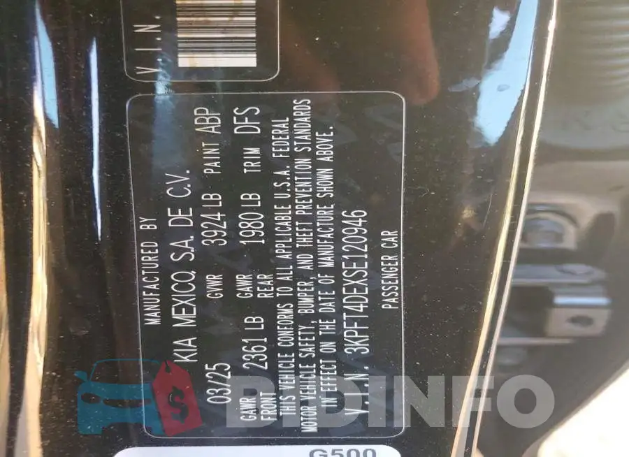 3KPFT4DEXSE120946 Photo# 13