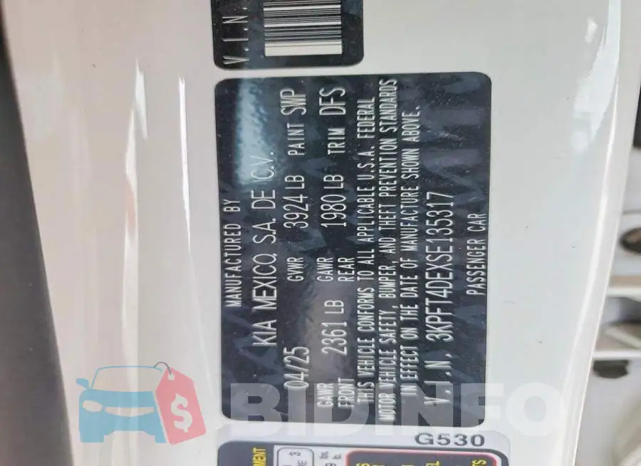 3KPFT4DEXSE135317 Photo# 12