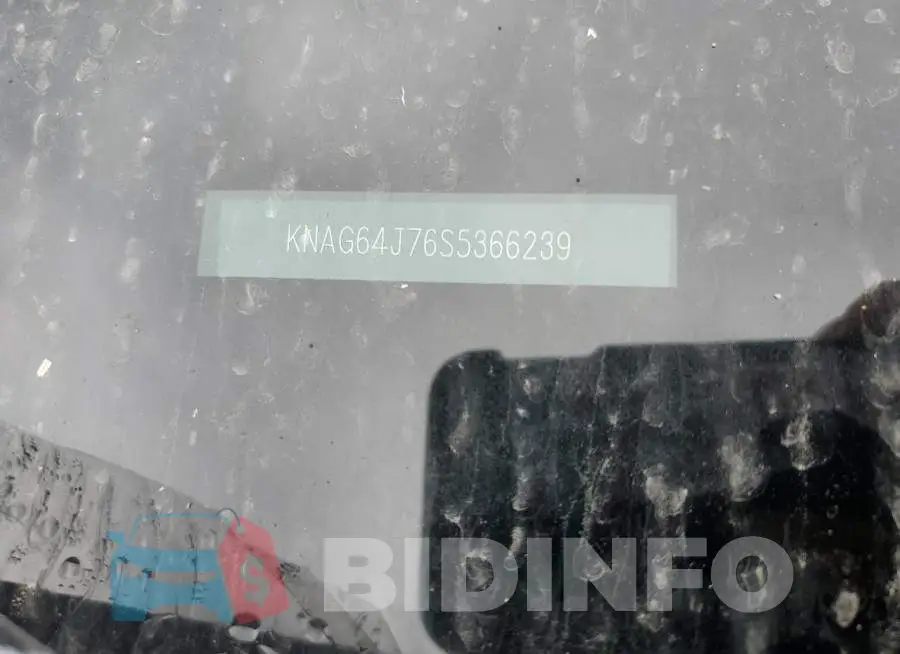 KNAG64J76S5366239 Photo# 12
