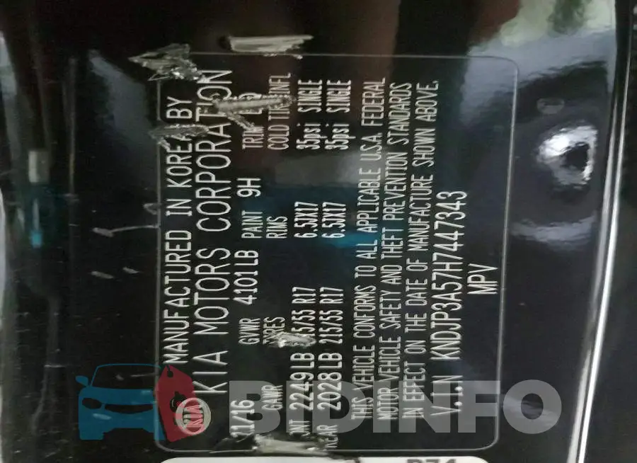 KNDJP3A57H7447343 Photo# 13