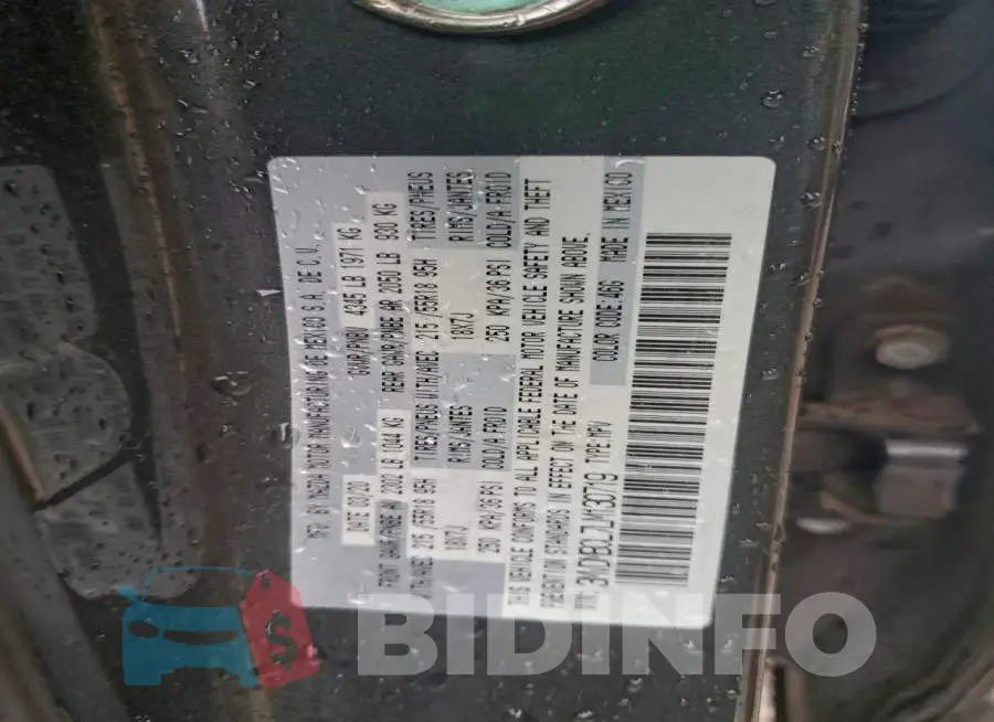 3MVDMBCL7LM130719 Photo# 12