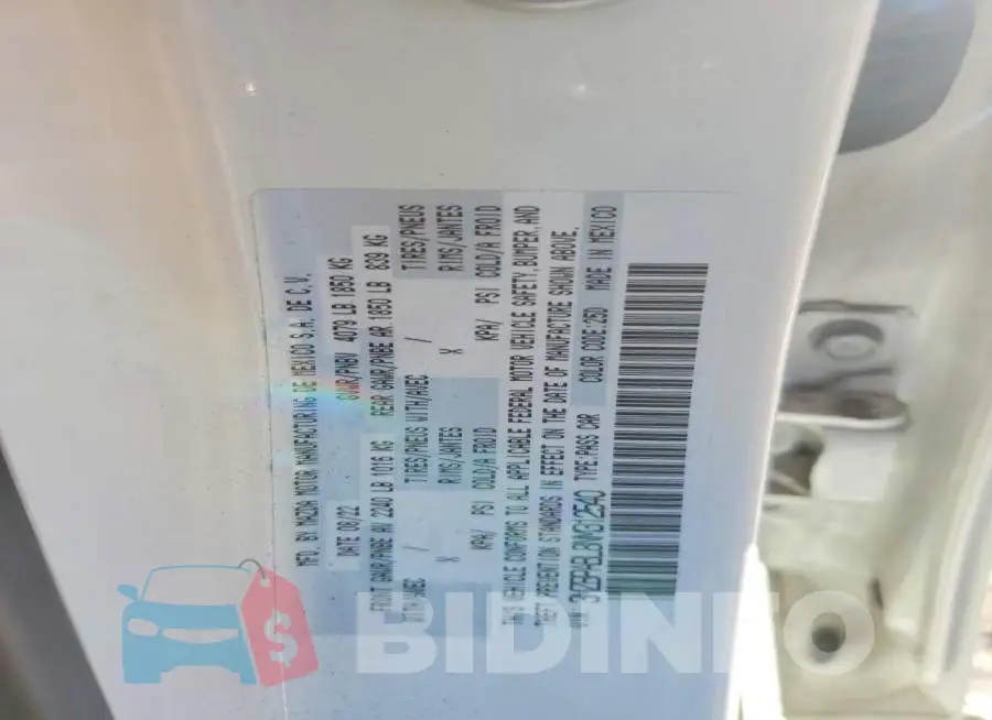 3MZBPABL8NM312540 Photo# 12