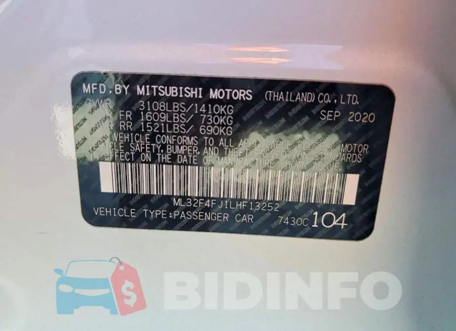 ML32F4FJ1LHF13252 Photo# 13