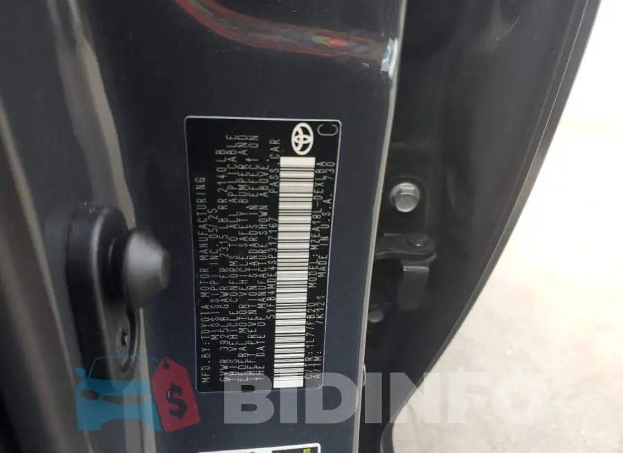 5YFB4MDE4SP317167 Photo# 12