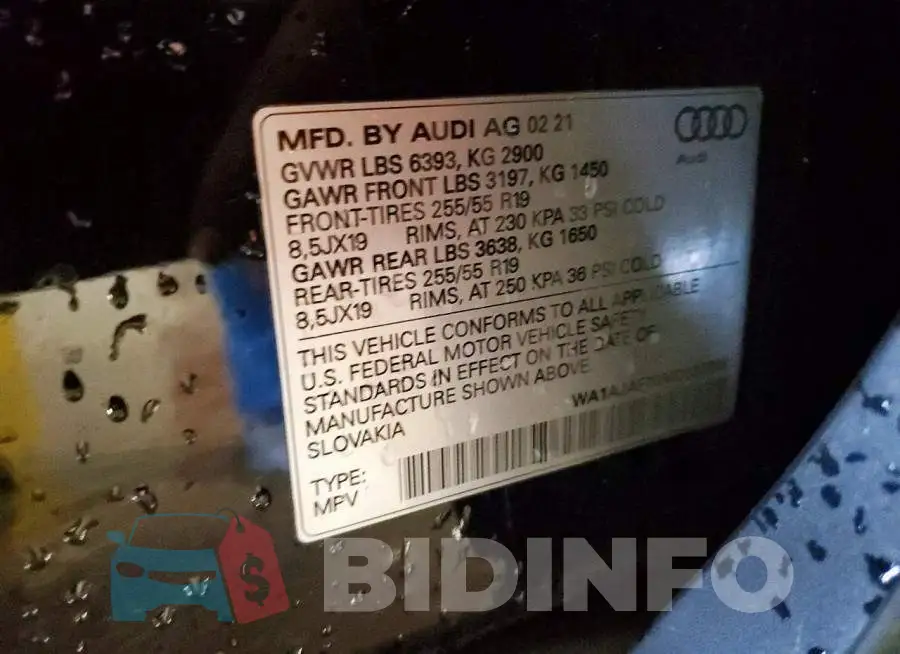 WA1AJAF70MD033388 Photo# 13