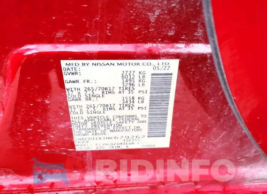 1N6ED1EK1NN679262 Photo# 12