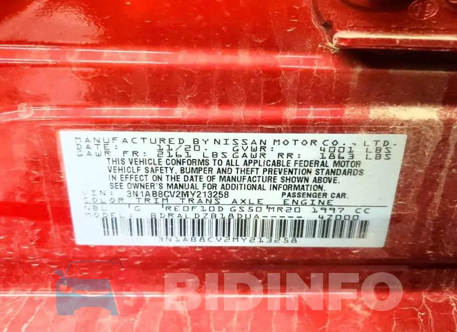 3N1AB8CV2MY213258 Photo# 13