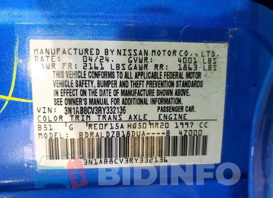 3N1AB8CV3RY332136 Photo# 13
