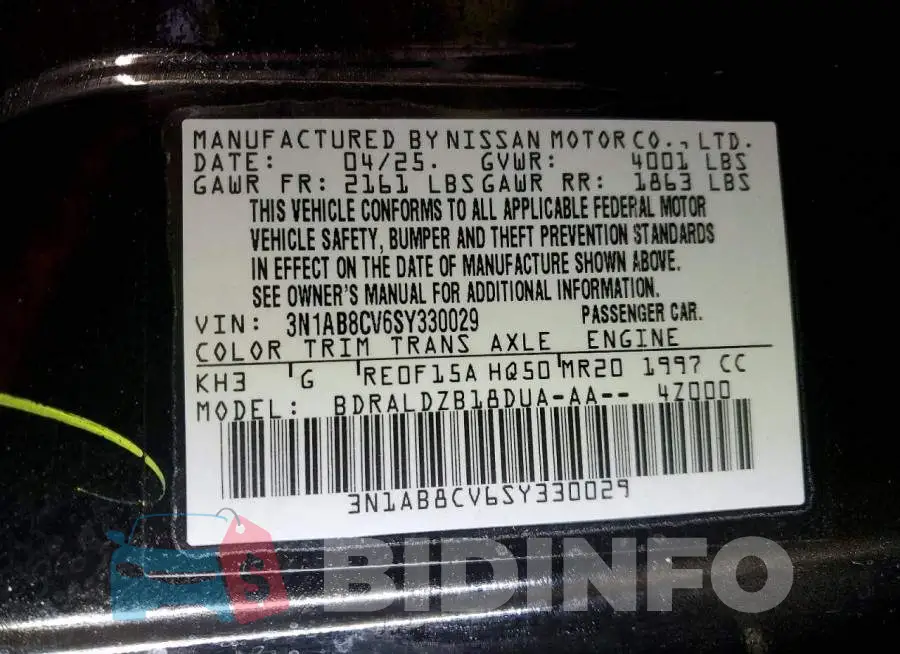 3N1AB8CV6SY330029 Photo# 12