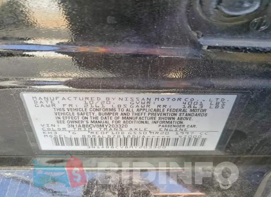 3N1AB8CV8MY203320 Photo# 12