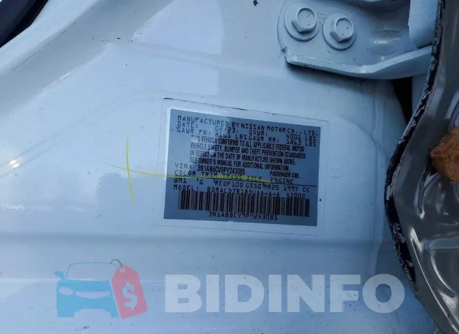 3N1AB8CV9PY243085 Photo# 12
